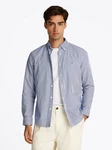 TOMMY HILFIGER Hemd blau/optic wei
