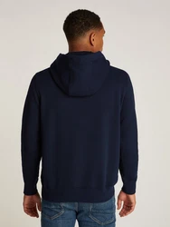 Tommy Hilfiger Hoodie mit Logodruck Dunkelblau/Blau/Hellblau