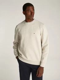 Sweatshirt ESS SEASONAL FLEECE CREWNECK mit Logostickerei