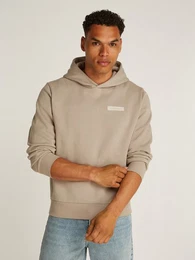 Sweatshirt STACKED COLOR BLOCK BACK HOODIE mit Logoprint