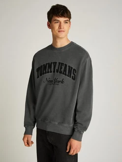 Tommy Jeans Sweatshirt TJM RLX VINTAGE VARSITY CREW