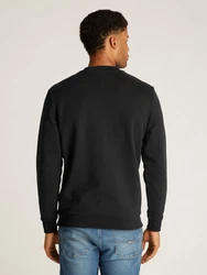 Tommy Jeans Sweatshirt TJM REG ENTRY GRAPHIC CREW EXT Schwarz