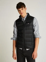 Tommy Jeans Steppweste TJM LT DOWN VEST EXT Schwarz
