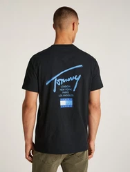 Tommy Jeans T-Shirt Blau/Dunkelblau/Schwarz