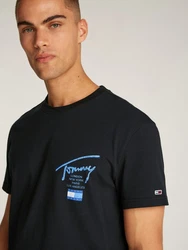 Tommy Jeans T-Shirt Blau/Dunkelblau/Schwarz