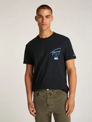 Tommy Jeans T-Shirt Blau/Dunkelblau/Schwarz