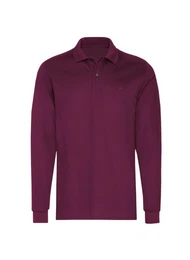 Poloshirt Langarm Poloshirt mit Armbndchen (1-tlg)