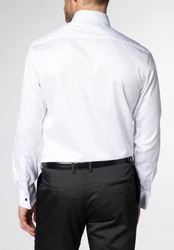 Eterna Businesshemd Weiß/Creme/Schwarz