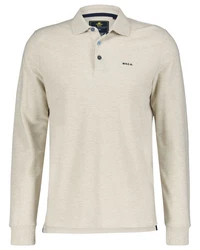 New Zealand Auckland Polokragenpullover Beige/Khaki/Braun