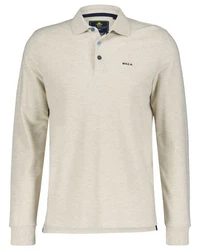 New Zealand Auckland Polokragenpullover Beige/Khaki/Braun