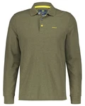 New Zealand Auckland Polokragenpullover Dunkelgrün/Khaki