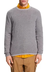 Esprit Pullover Grau/Hellgrau/Silber