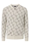 JOOP! Strickjacke Beige/Braun/Khaki/Grau