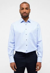 Eterna Businesshemd Hellblau/Blau