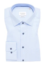 Eterna Businesshemd Hellblau/Blau