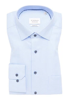 Eterna Businesshemd Hellblau/Blau