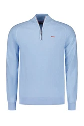 New Zealand Auckland Strickpullover Hellblau/Blau/Pastell