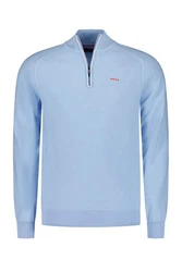 New Zealand Auckland Strickpullover Hellblau/Blau/Pastell