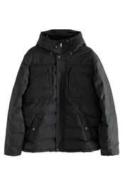 Wintermantel Wasserabweisender Utility-Puffermantel (1-tlg)