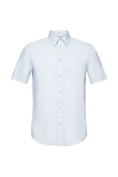 Esprit Langarmhemd Hellblau/Blau