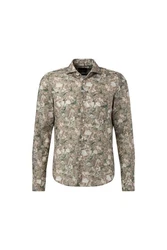 JOOP! Hemd Dunkelgrün/Khaki/Braun