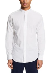 Esprit Businesshemd Weiß/Creme