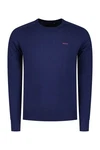 New Zealand Auckland Strickpullover Dunkelblau/Blau