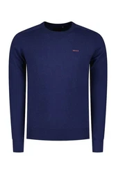 New Zealand Auckland Strickpullover Dunkelblau/Blau