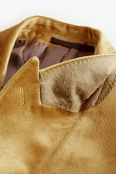Next Sakko Self Slim Fit Sakko (1-tlg) Gelb