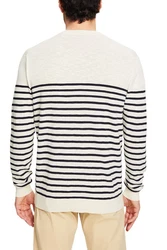Esprit Strickpullover Creme/Beige/Hellblau/Dunkelblau/Weiß/Gelb
