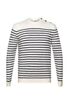 Esprit Strickpullover Dunkelblau/Weiß/Creme/Schwarz