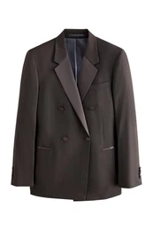 Baukastensakko Slim Fit doppelreihiges Smokingsakko (1-tlg)