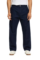 Esprit Anzughose Dunkelblau/Blau