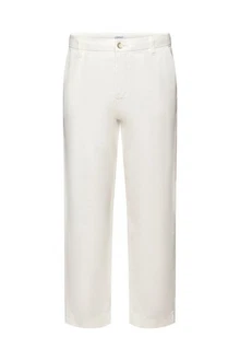 Esprit Anzughose Weiß/Creme/Khaki/Beige