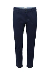 Esprit Anzughose Dunkelblau/Blau