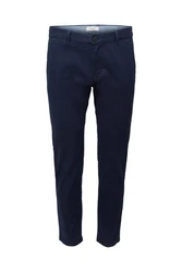 Esprit Anzughose Dunkelblau/Blau