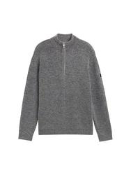 TOM TAILOR Pullover Hellgrau/Grau/Dunkelgrau