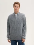 TOM TAILOR Pullover Hellgrau/Grau/Dunkelgrau