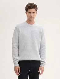 Strickpullover Strickpullover mit Struktur