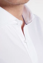 Eterna Businesshemd Creme/Weiß