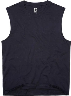Brandit T-Shirt Tanktop Dunkelblau/Blau