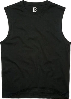 Brandit T-Shirt Tanktop Schwarz/Dunkelgrau