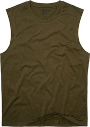 Brandit T-Shirt Tanktop Dunkelgrün/Khaki/Braun
