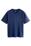 Next T-Shirt Essential V-Ausschnitt Dunkelblau/Blau Next T-Shirt Essential V-Ausschnitt Dunkelblau/Blau