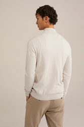 WE Fashion Sweater Braun/Beige/Khaki/Lila