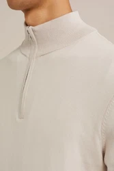WE Fashion Sweater Braun/Beige/Khaki/Lila