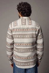 Next Hemdjacke im Navajo-Stil Creme/Beige