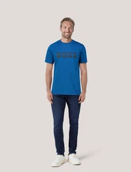 BOSS T-Shirt Herren aus Baumwolle Gold/Blau/Braun/Hellblau/Türkis