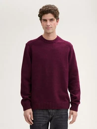 Strickpullover Strickpullover mit Ripp-Details