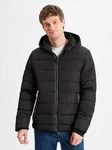 Nils Sundström Steppjacke Schwarz/Dunkelgrau